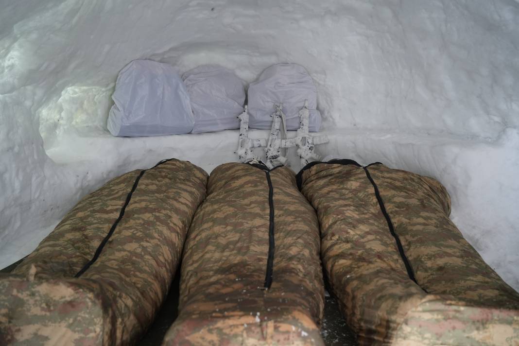 Dondurucu soğukta nefes kesen eğitim 19